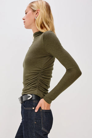 Rails Joelle Top in Heather Olive