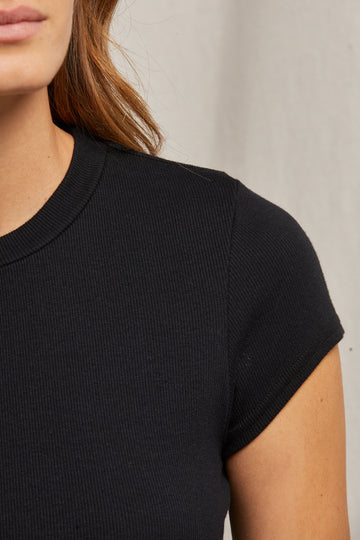 perfectwhitetee Jude Ribbed Baby Tee -  Multiple Colors!