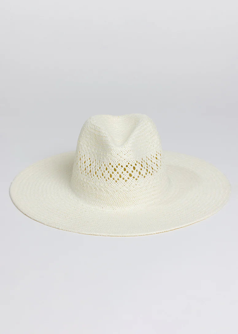 Hat Attack Luxe Packable Sunhat in Bleach