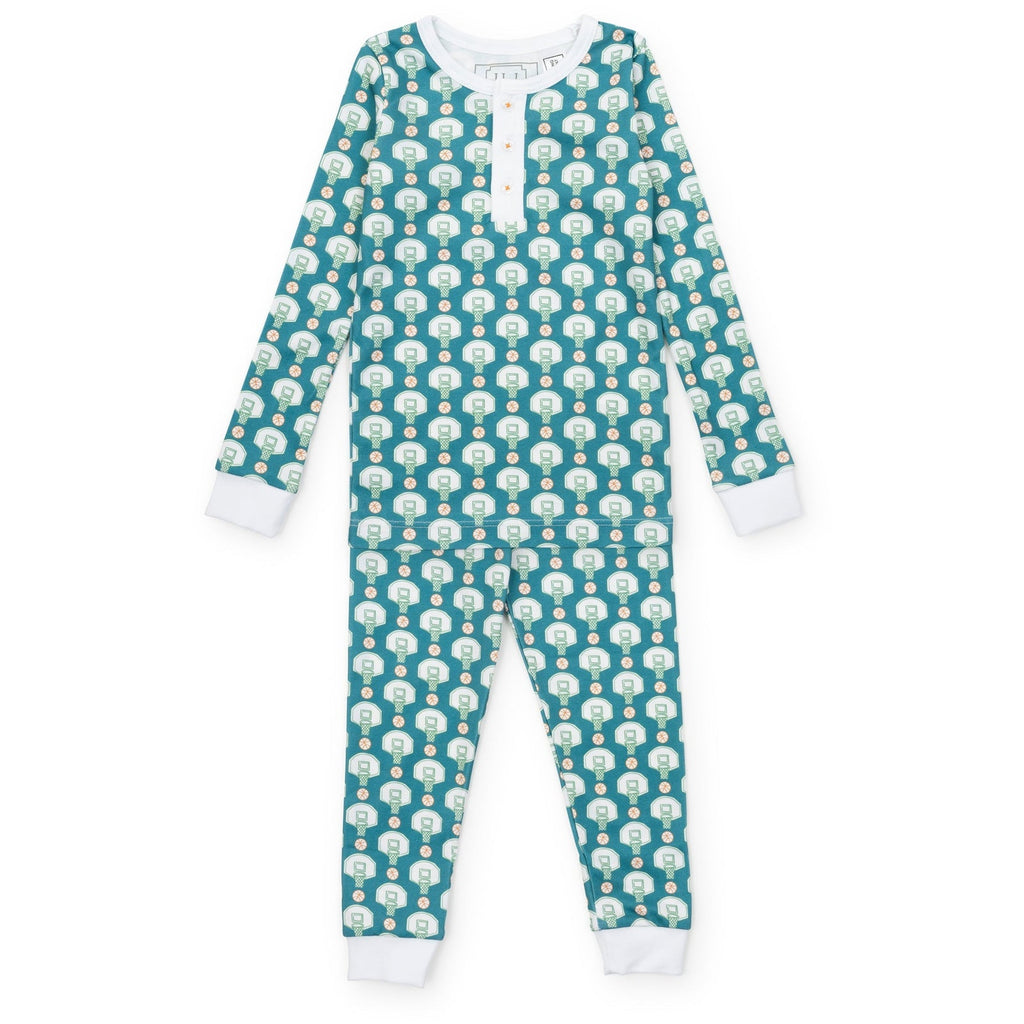 Lila + Hayes Jack Pajama Set in Basketball Game