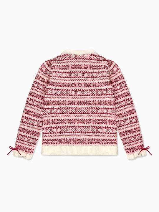 La Coqueta Jade Fair Isle Sweater
