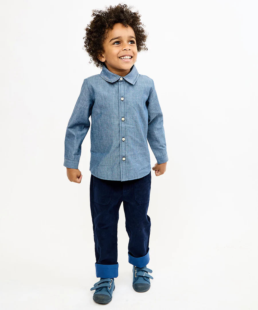 Oso & Me Jeffie Shirt in Denim