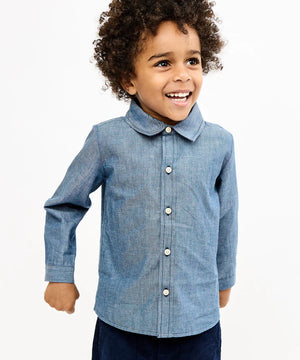 Oso & Me Jeffie Shirt in Denim