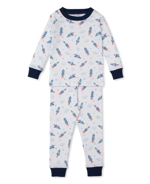 Kissy Kissy Snugfit Pajama Set in Space Voyage