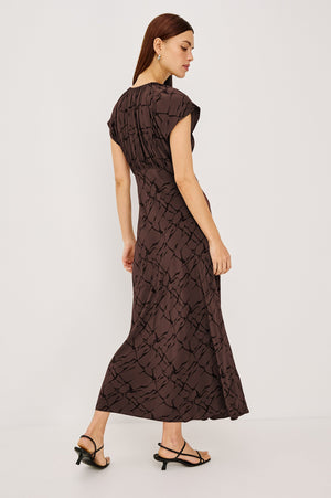 Rails Kourt Dress in Obsidian