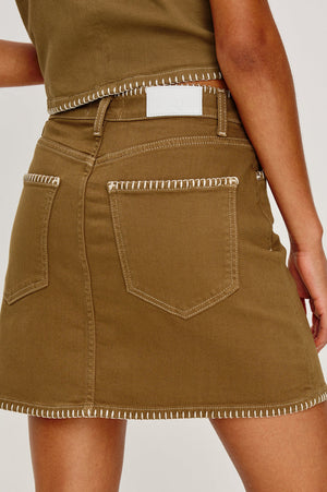 Rails Laurel Mini Skirt in Safari