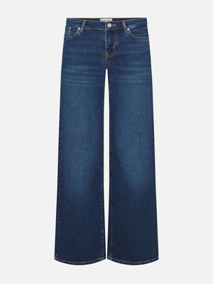 Frame Low Rise Slim Palazzo Jean in Femma