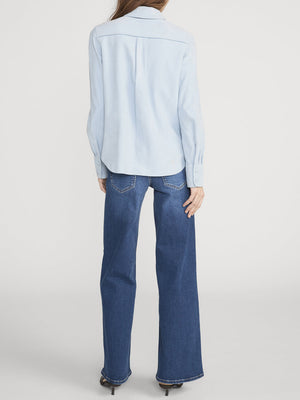 Frame Low Rise Slim Palazzo Jean in Femma