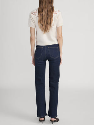 Frame Le Sleek Straight Jean in Fairway