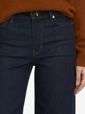 Frame Le Slim Palazzo Jean in Rinse