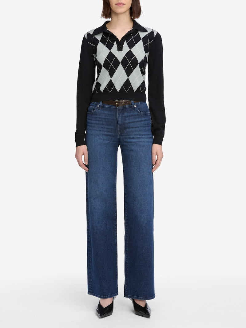 Frame The Slim Palazzo in Trick
