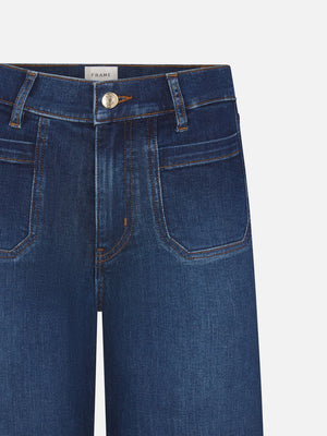 Frame Le Slim Palazzo with Modernist Pocket in Savior