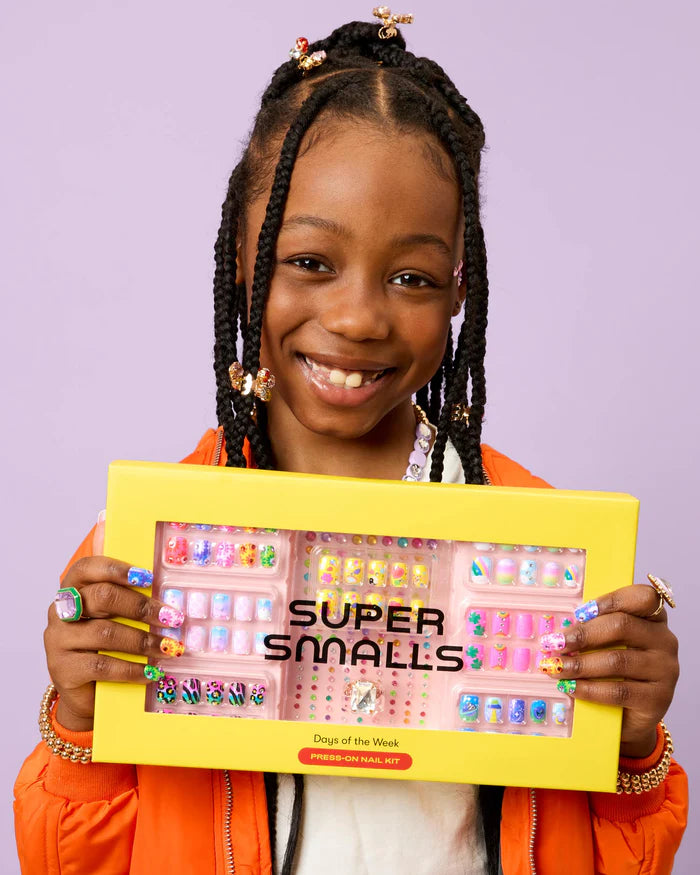 Super Smalls Days of the Week Press on Nail Kit