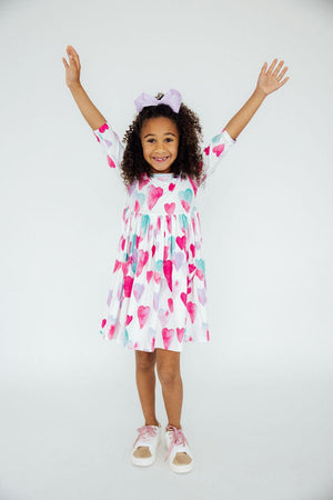 Mila & Rose Twirl Dress in Light Hearted