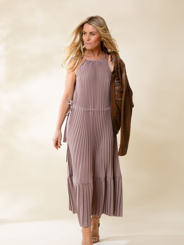Lyla Grace Collection Sconset Dress in Dusty Mauve