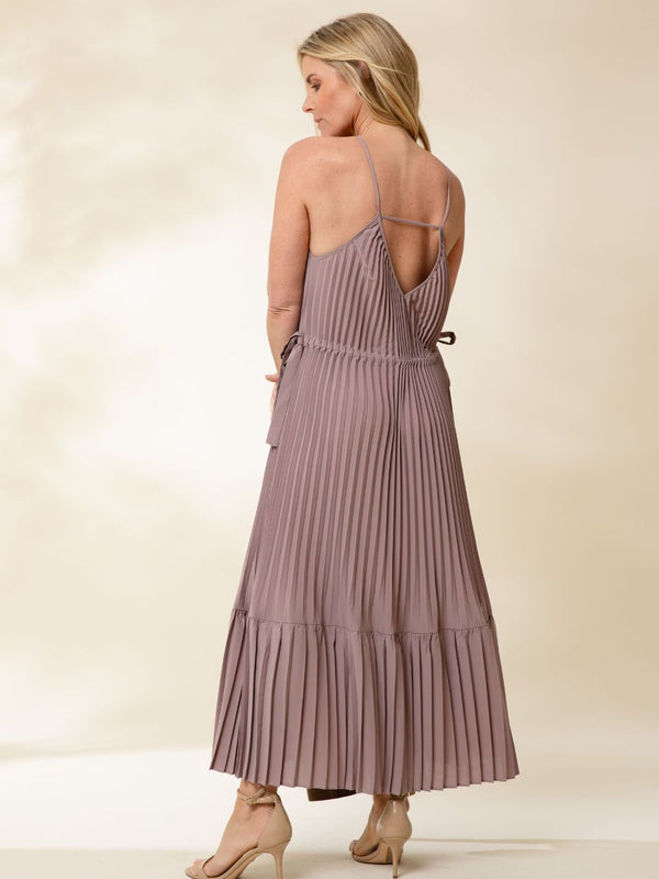 Lyla Grace Collection Sconset Dress in Dusty Mauve