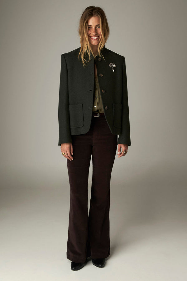 Maison Hotel Salao Jacket in Moss