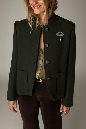 Maison Hotel Salao Jacket in Moss