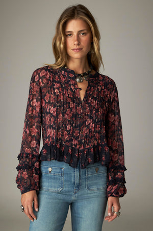 Maison Hotel Lerele Blouse in Punk Pink
