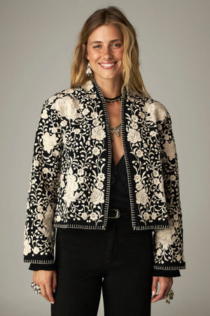 Maison Hotel Lola Jacket in Flores