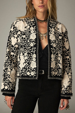 Maison Hotel Lola Jacket in Flores