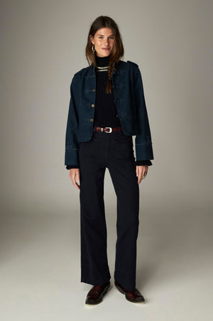 Maison Hotel Napoleon Jacket in Cosmic Navy