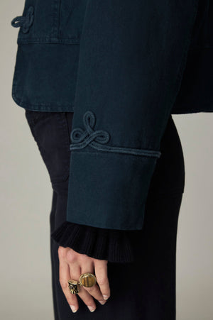 Maison Hotel Napoleon Jacket in Cosmic Navy