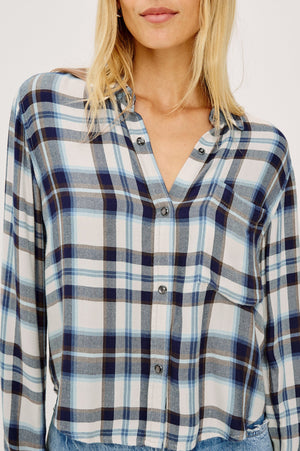 Rails Malin Top in Ecru Midnight