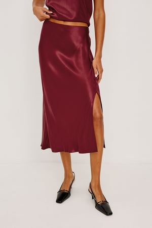 Rails Maya Skirt in Garnet