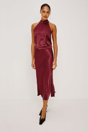 Rails Maya Skirt in Garnet