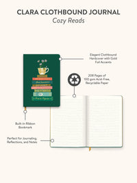 Studio Oh! Cozy Reads Clara Clothbound Journal