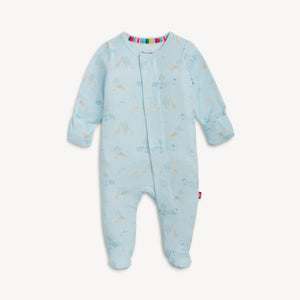 Magnetic Me Footie in Serene Safari in Blue