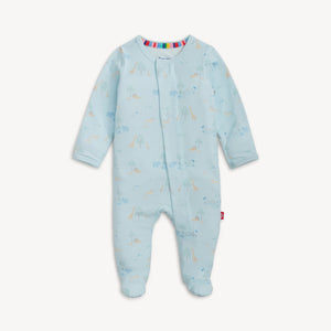 Magnetic Me Footie in Serene Safari in Blue