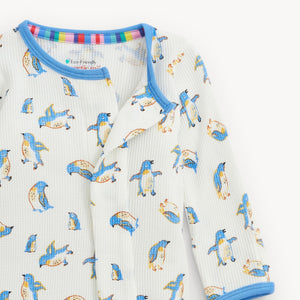 Magnetic Me Waffle Footie in Penguin Pop