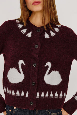 Rails Millie Cardigan in Swans