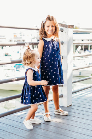 Maddie & Connor Anchors Away Baby Girl Dress