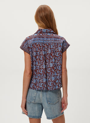 LILIANE S/S BUTTON-UP