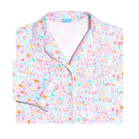 Joy Street Women's Mahjong Pajama Set