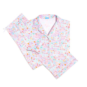 Joy Street Women's Mahjong Pajama Set