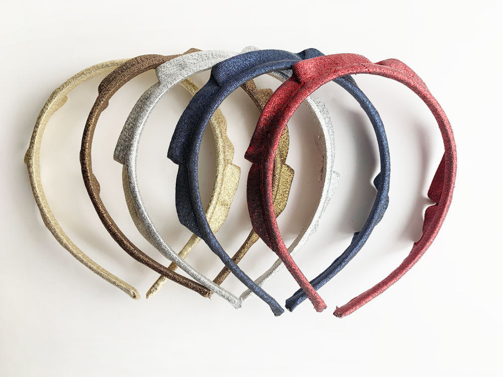 Eva's House Metallic Crown Headband - Multiple Colors!