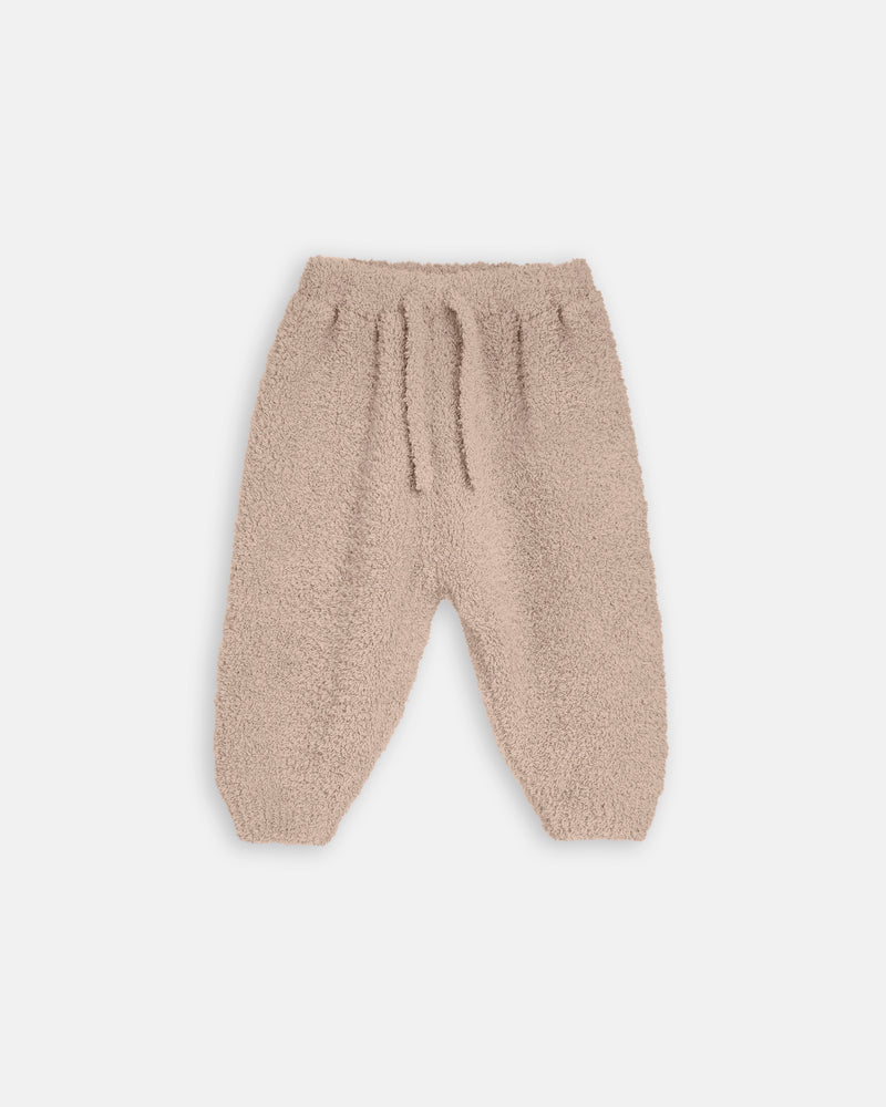 7AM Enfant Fuzzy Boxy Lounge Pant in Pecan