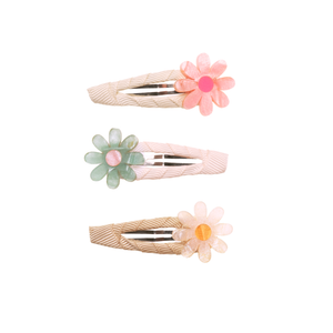 Lilies & Roses Daisy Pastel Hair Clips