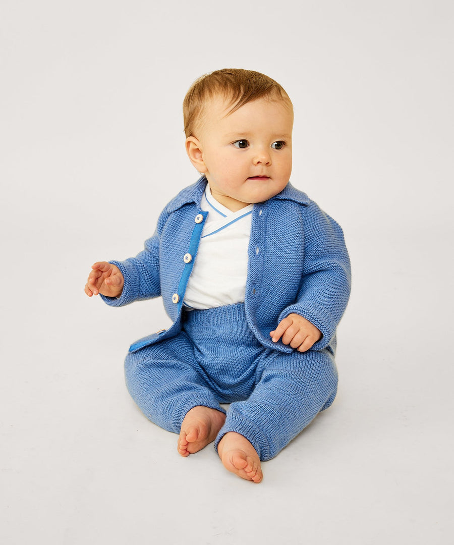 Oso & Me Baker Baby Pant in Blue