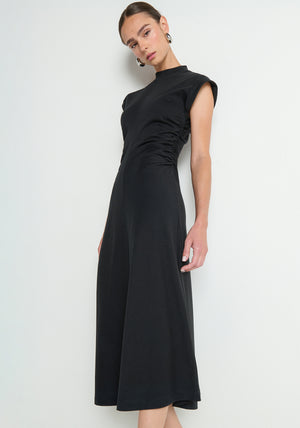 Nation Neva Dress in Jet Black