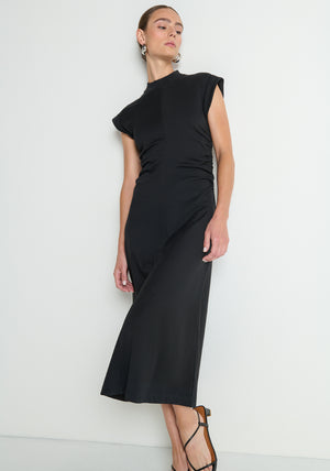 Nation Neva Dress in Jet Black