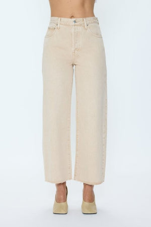 Pistola Tate Crop Jean in Dune