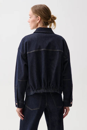 Pistola Bibi Blouson Denim Jacket in Nightfall