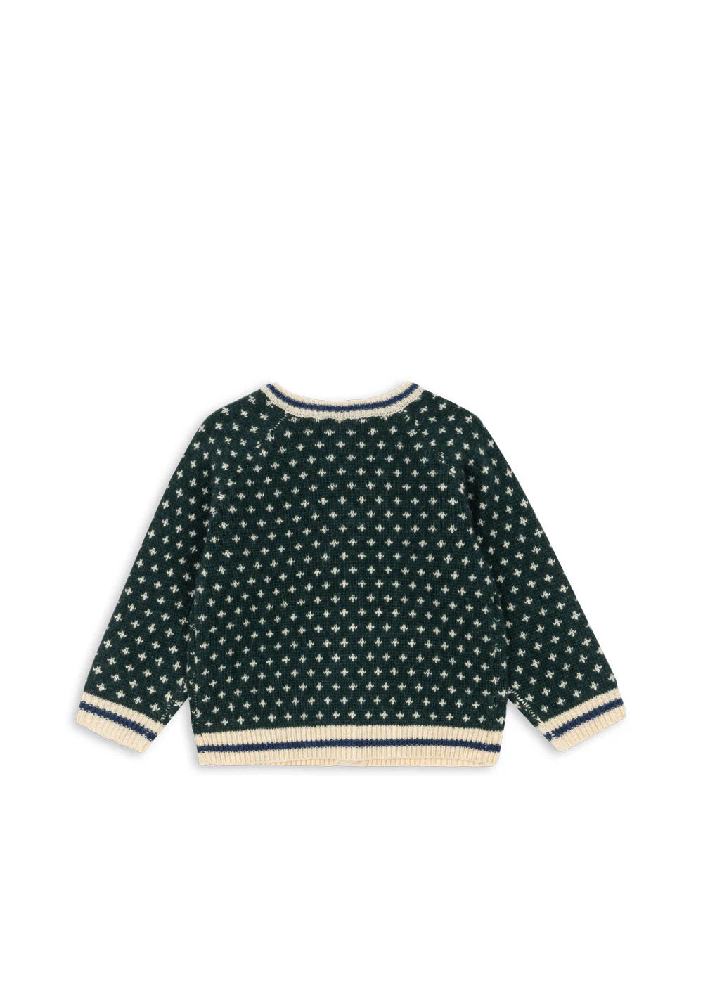 Konges Slojd Billi Knit Cardigan in Green