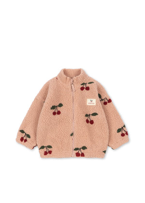 Konges Slojd Jody Teddy Jacket in Cherries
