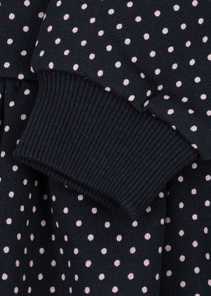 Konges Slojd Lou Terry Sweatshirt Dress in Sequin Cherries